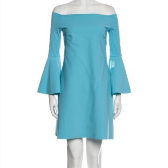 La Petite Robe di Chiara Boni, off-the-shoulder mini dress - Picture 1 of 9